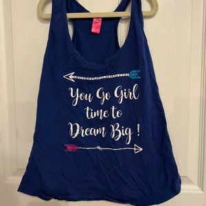 Pajama tank top